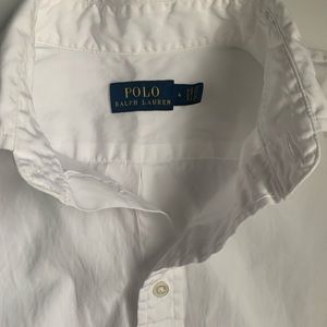Classic Polo Ralph Lauren White Button Down